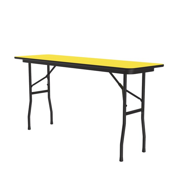 CF HPL Folding Tables 18x72  Yellow